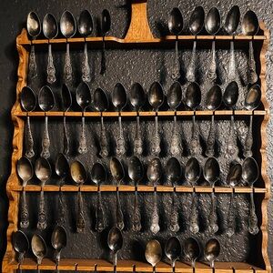 Primitive Americana Antique Spoon Collection